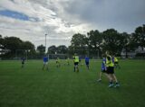 Vierde training S.K.N.W.K. 1 en 2 seizoen 2023-2024 (15/111)